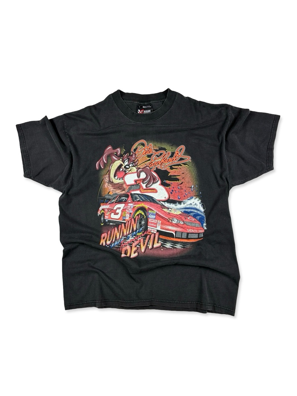Vintage 2000 Dale Earnhardt Taz Looney Tunes T-Shirt